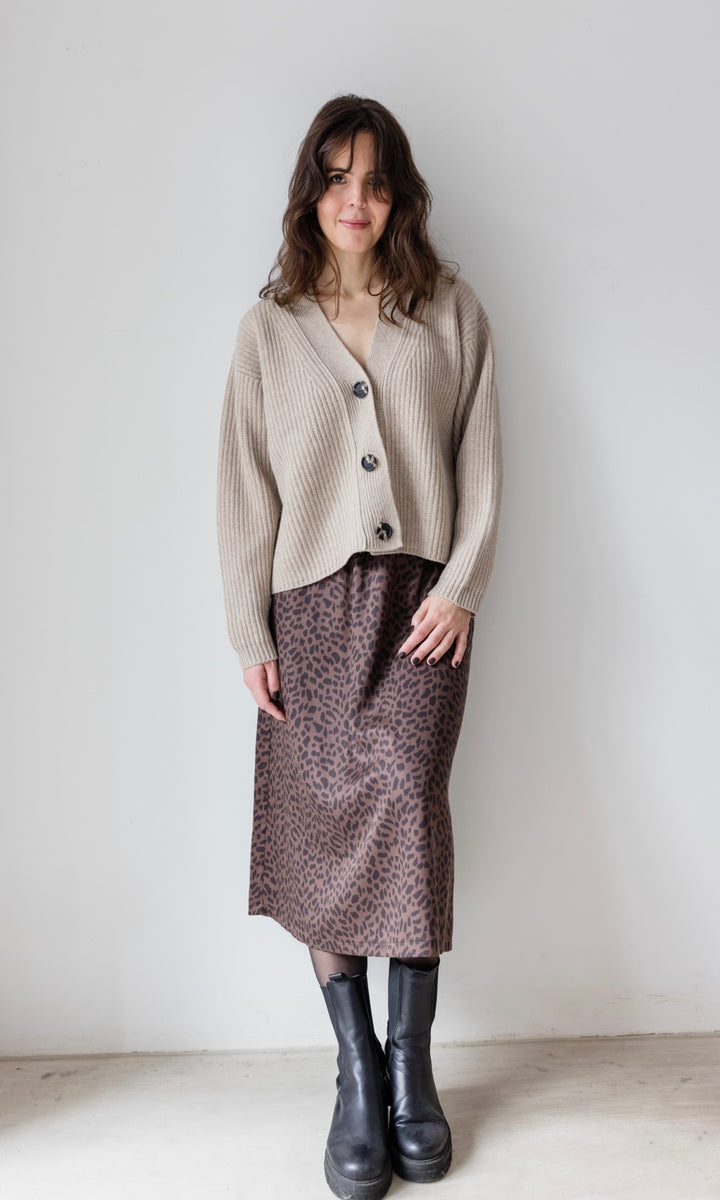 Cardigan (Merinowolle-Kaschmir)