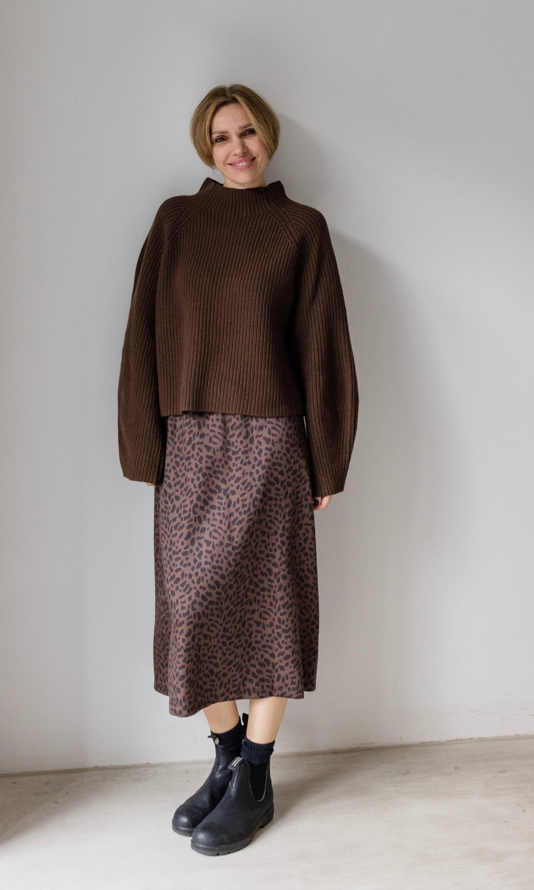 Oversized Jumper (Merinowolle-Kaschmir)