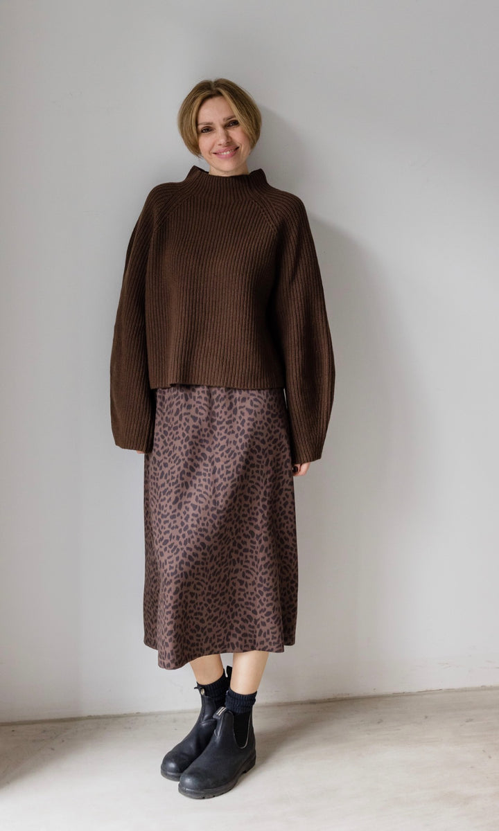 Oversized Jumper (Merinowolle-Kaschmir)