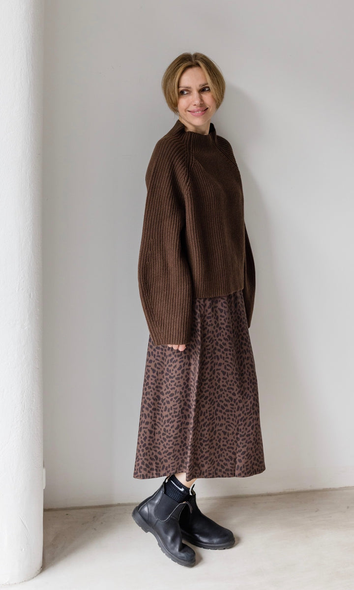 Oversized Jumper (Merinowolle-Kaschmir)