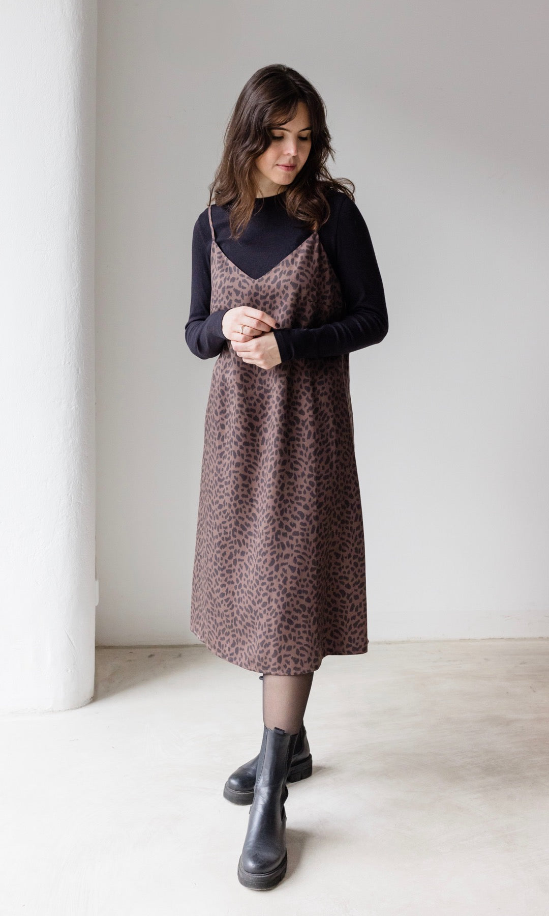 Trägerkleid Leo aus Tencel