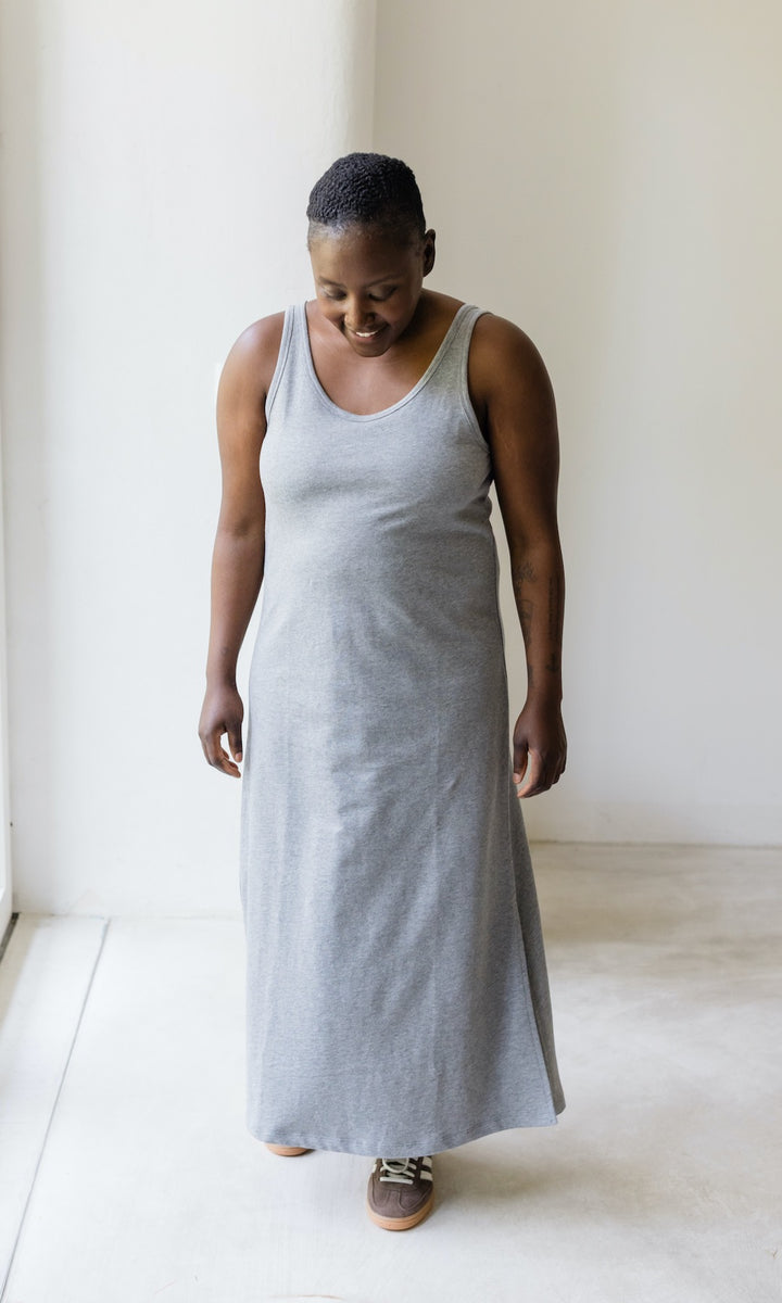 Jersey Trägerkleid mit seitlicher Stillfunktion