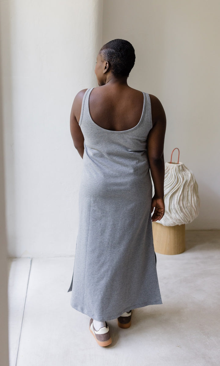 Jersey Trägerkleid mit seitlicher Stillfunktion