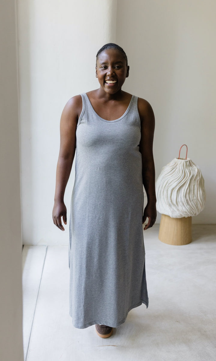 Jersey Trägerkleid mit seitlicher Stillfunktion