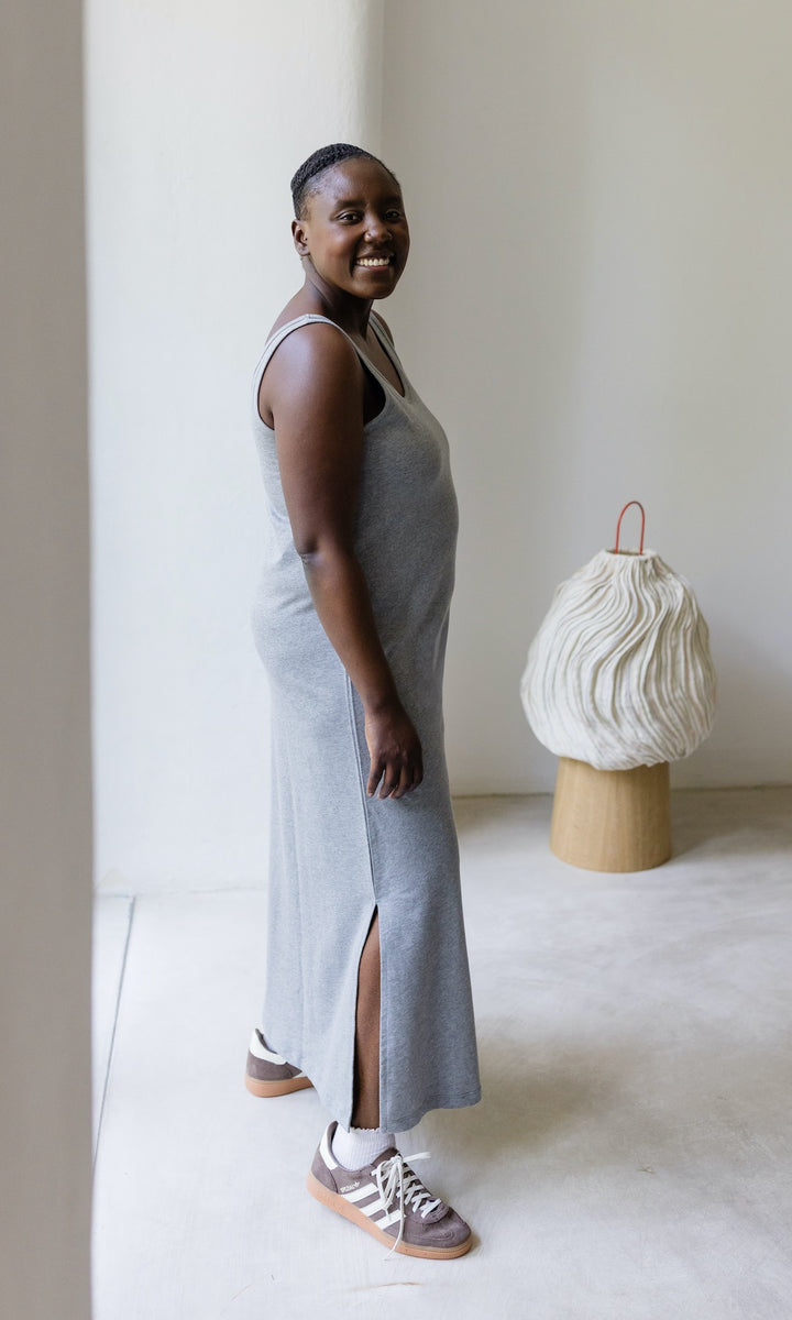 Jersey Trägerkleid mit seitlicher Stillfunktion