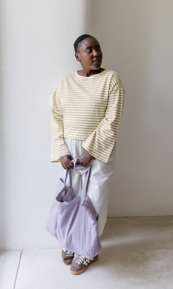 Gesteppte Mom Bag