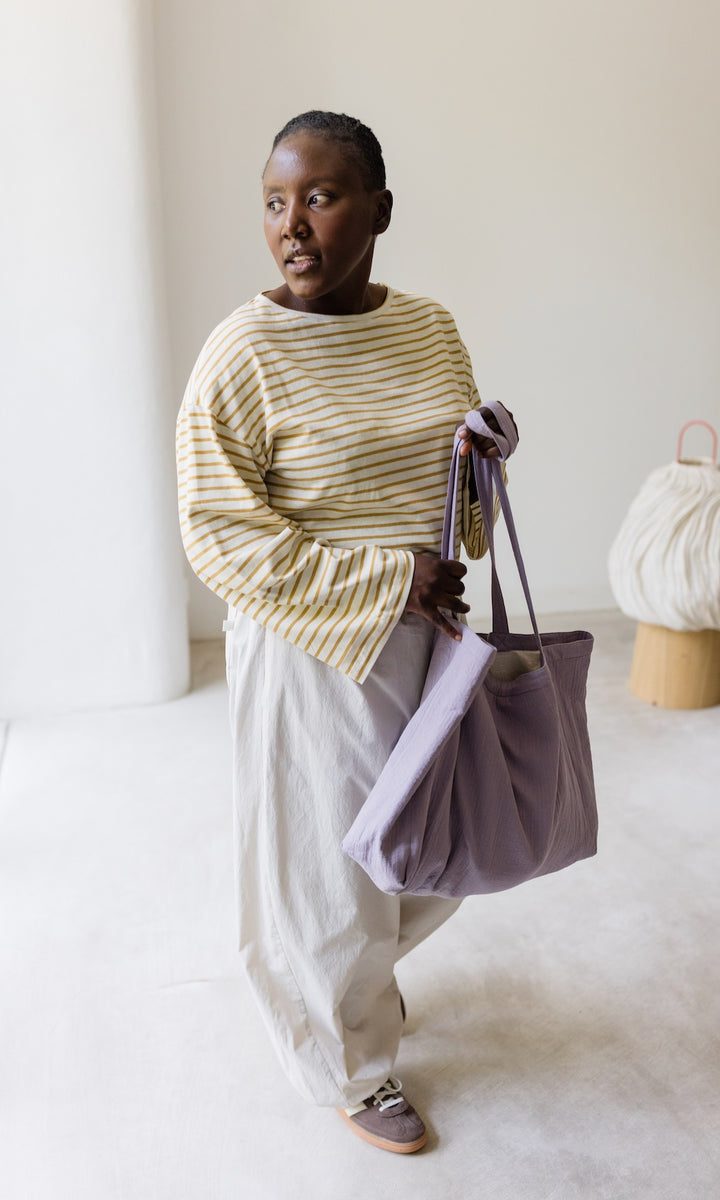 Gesteppte Mom Bag