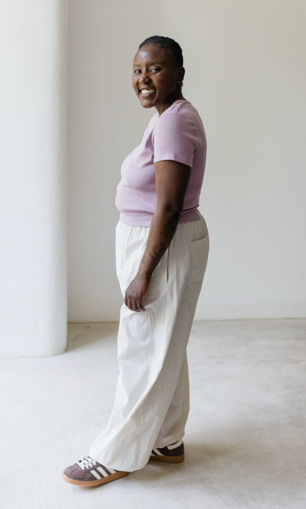 Cropped Rib Top