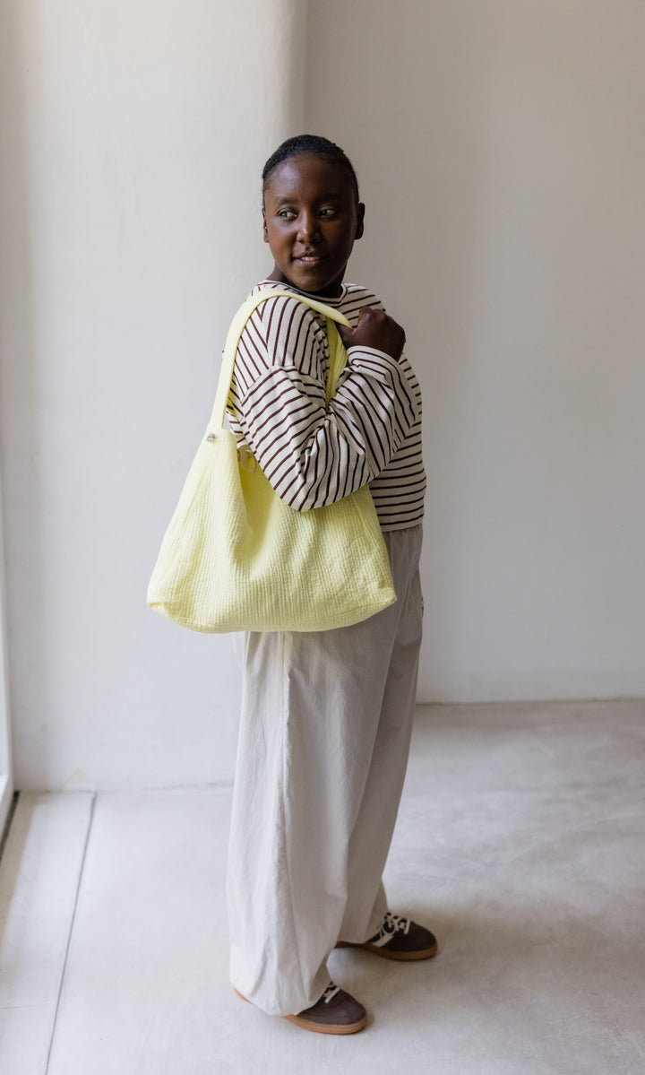 Stepptasche Yumiko Gelb