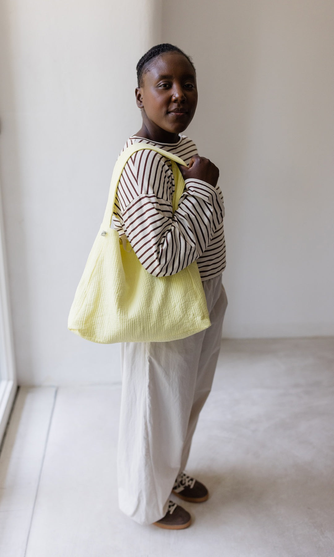 Stepptasche Yumiko Gelb