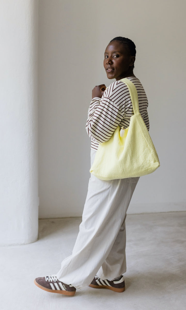 Stepptasche Yumiko Gelb
