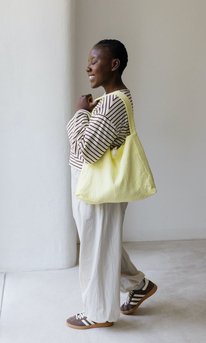 Stepptasche Yumiko Gelb
