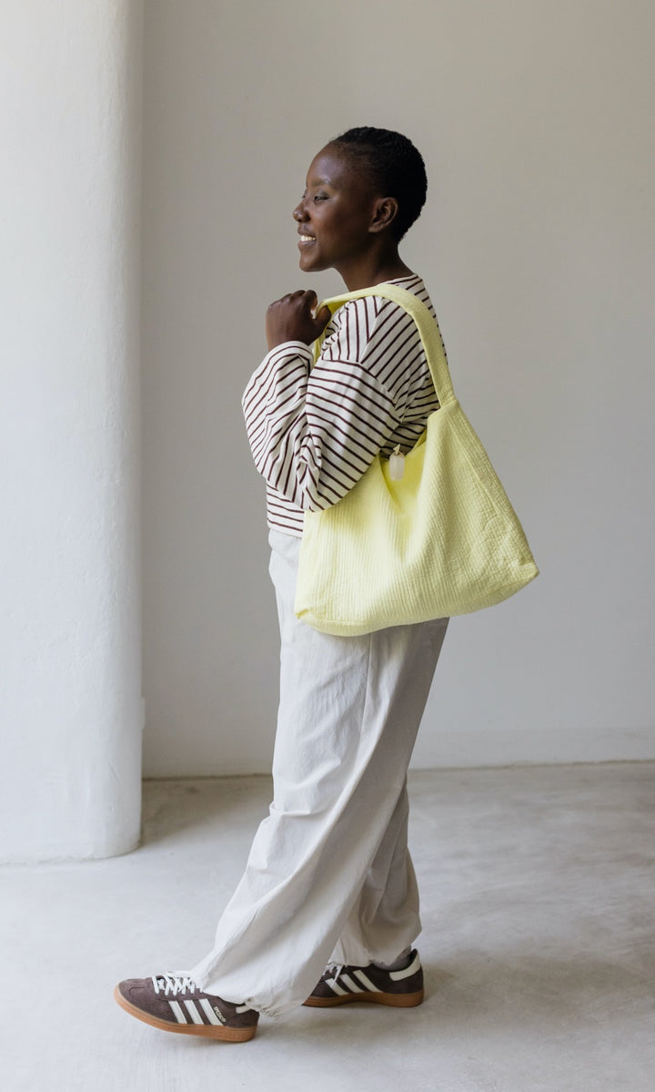 Stepptasche Yumiko Gelb