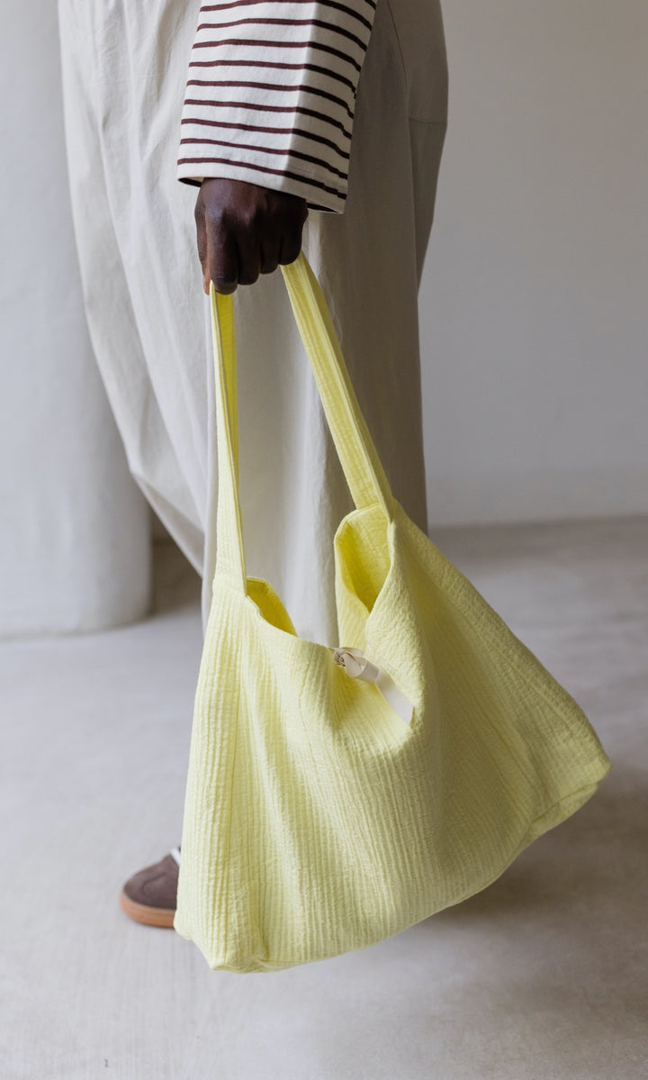 Stepptasche Yumiko Gelb