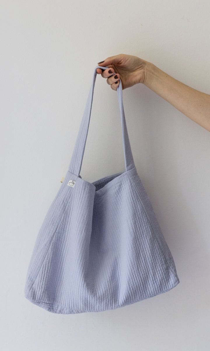 Stepptasche Yumiko in Hellblau