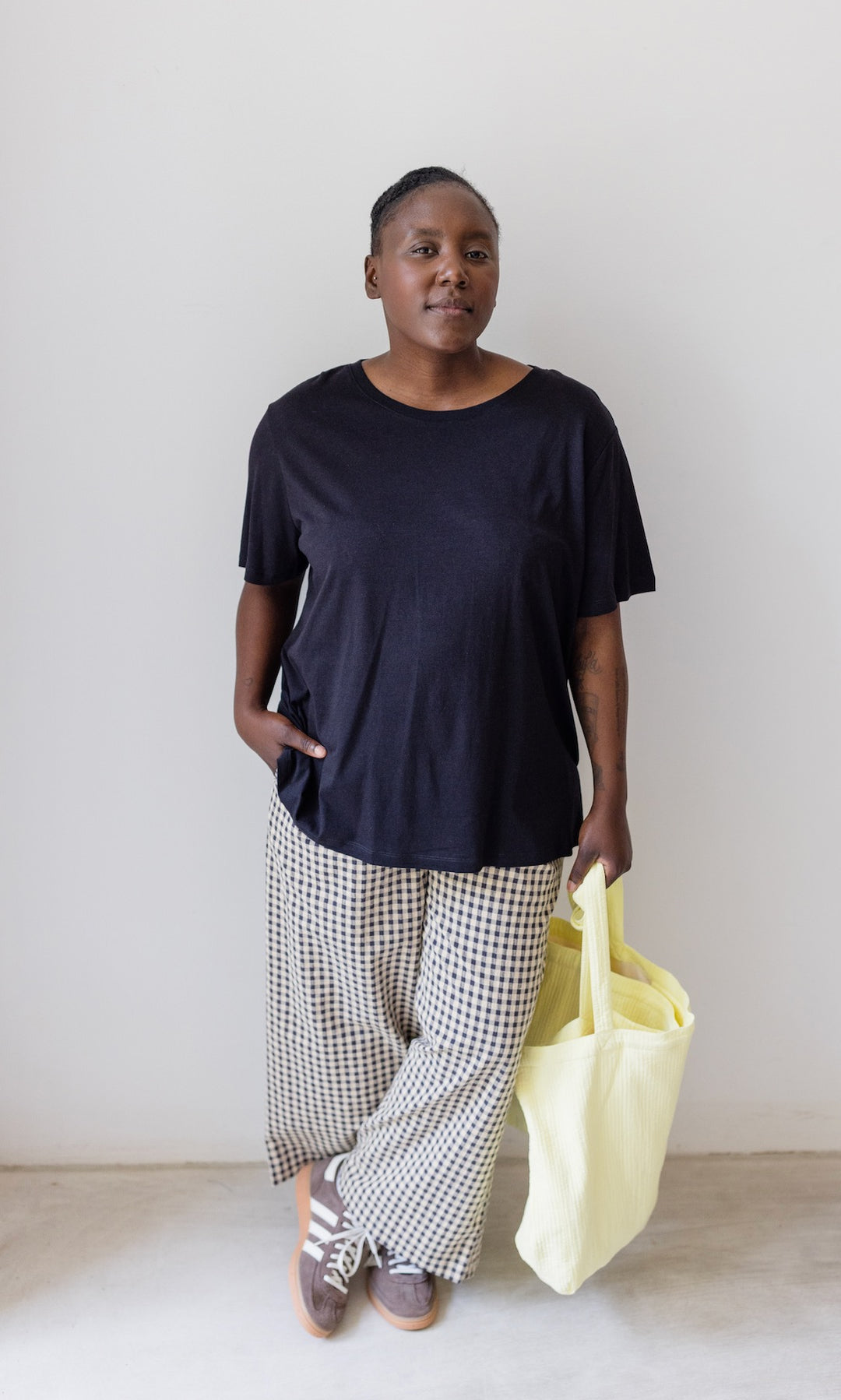 Gesteppte Mom Bag