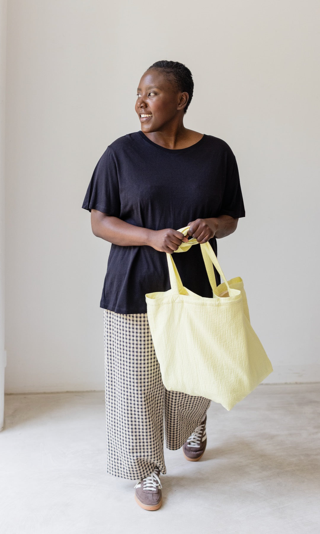 Gesteppte Mom Bag