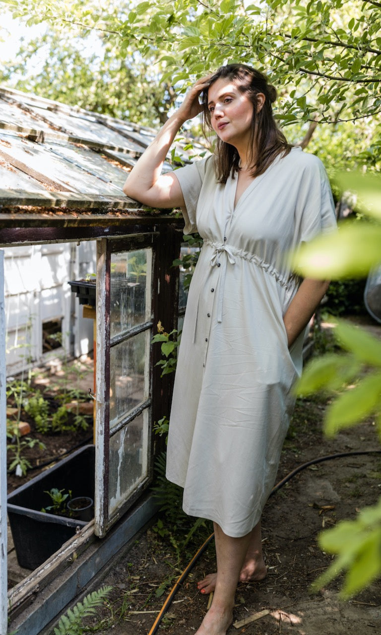 Kleid Luna - abricot coco