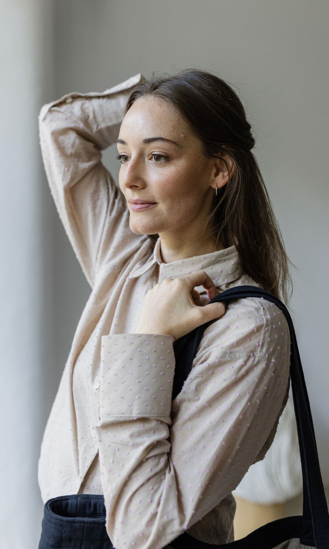 Cropped Oversized Hemd