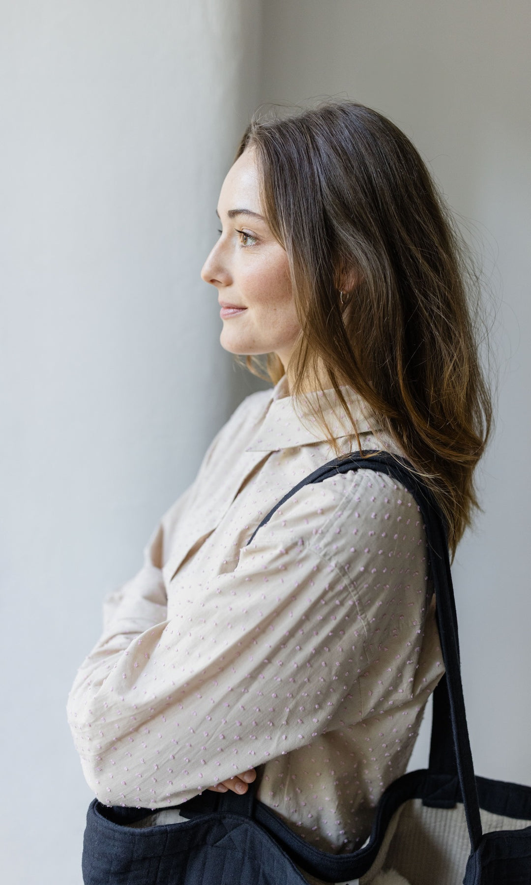 Cropped Oversized Hemd