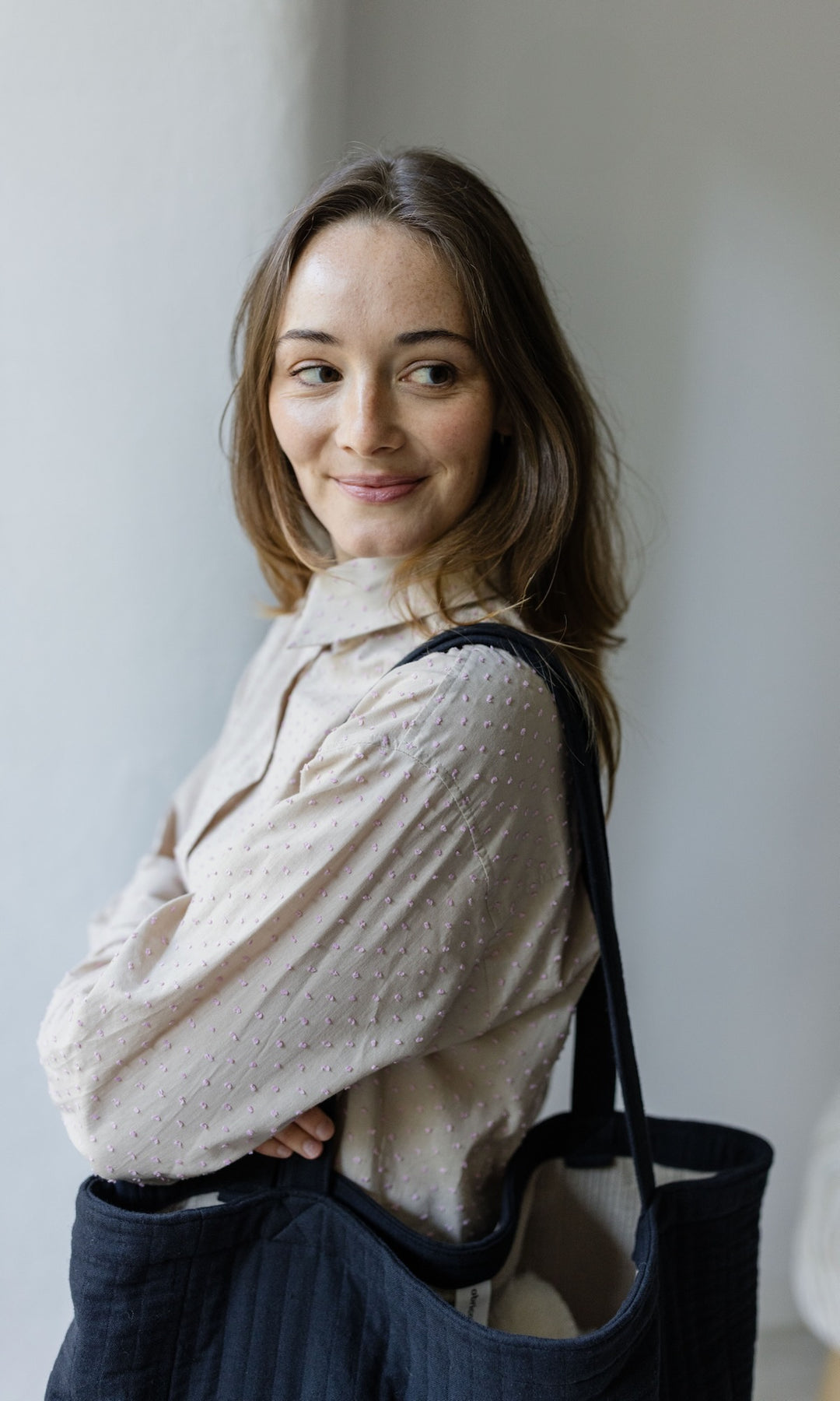 Cropped Oversized Hemd