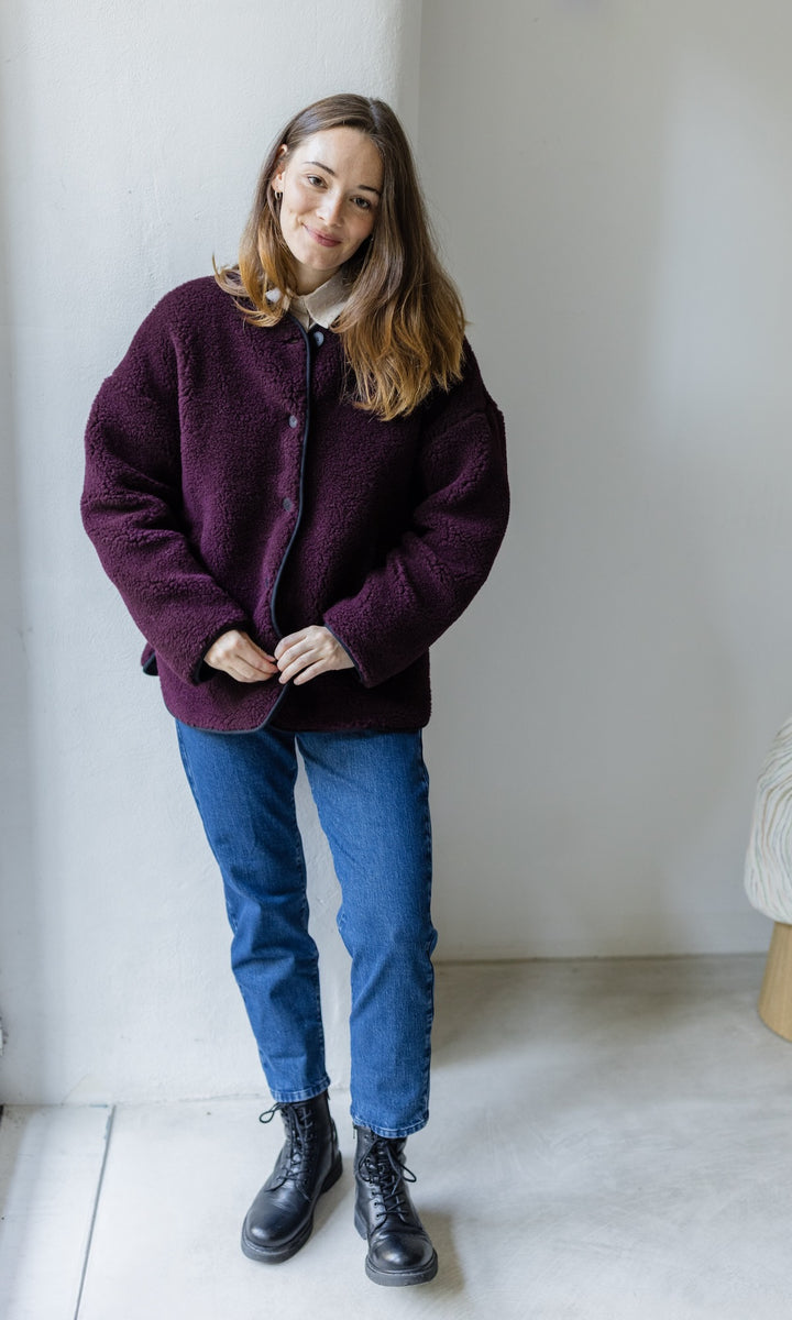 Jeans Mom Fit Dunkelblau