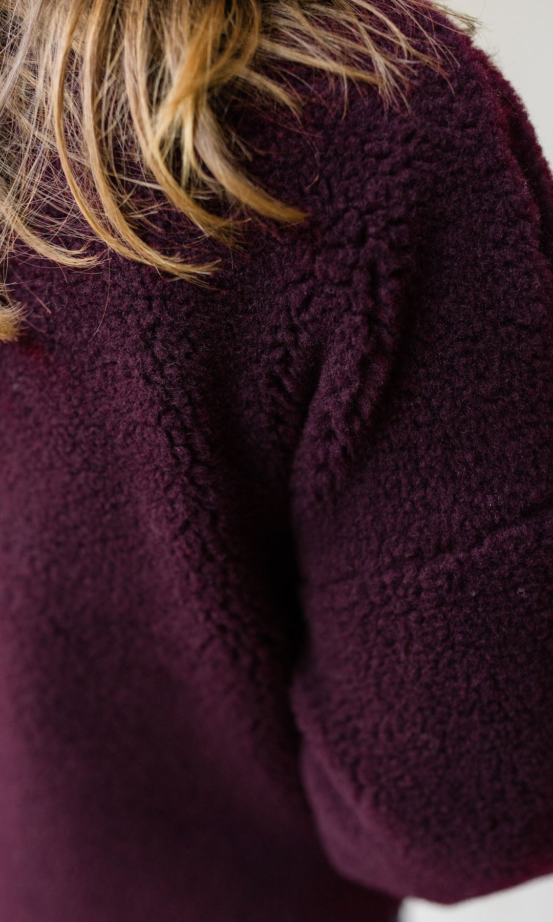 Schafwoll Jacke (Schurwolle) Bordeaux