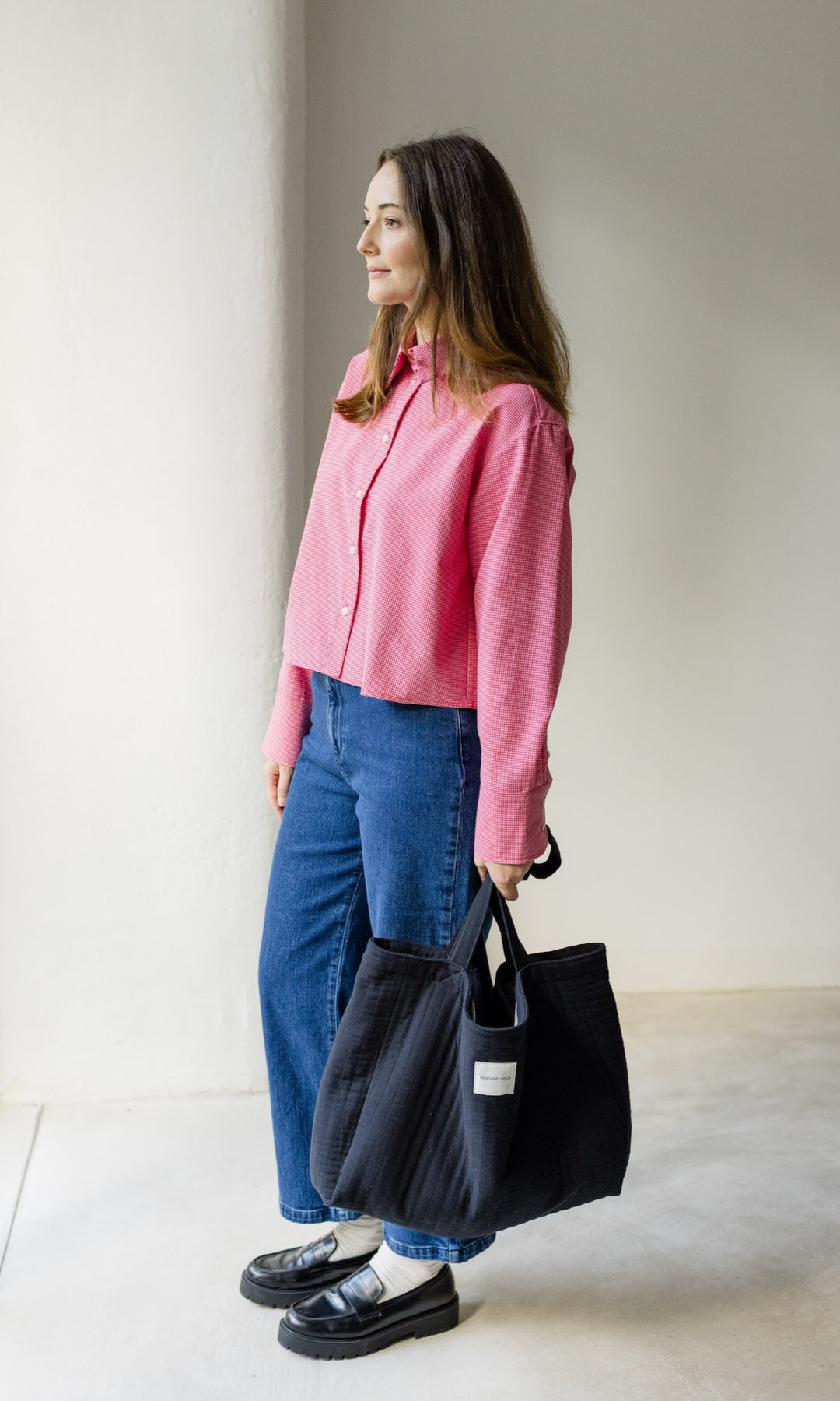 Cropped Oversized Hemd