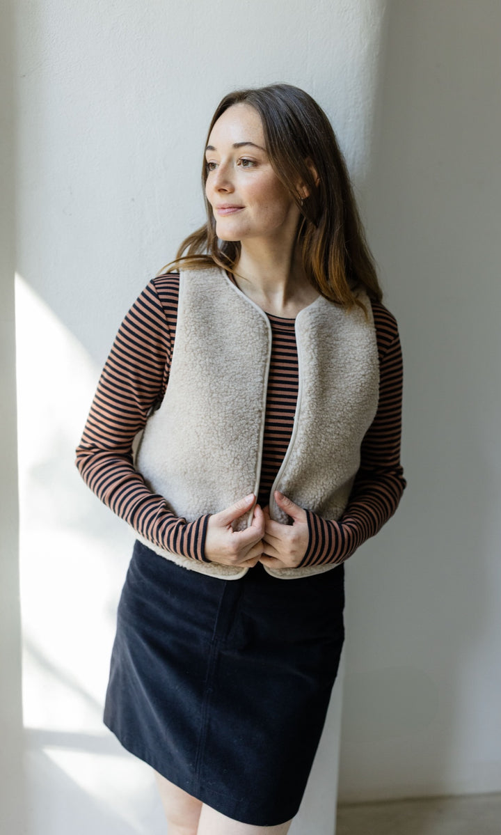 Gestreiftes Langarmshirt Zoé