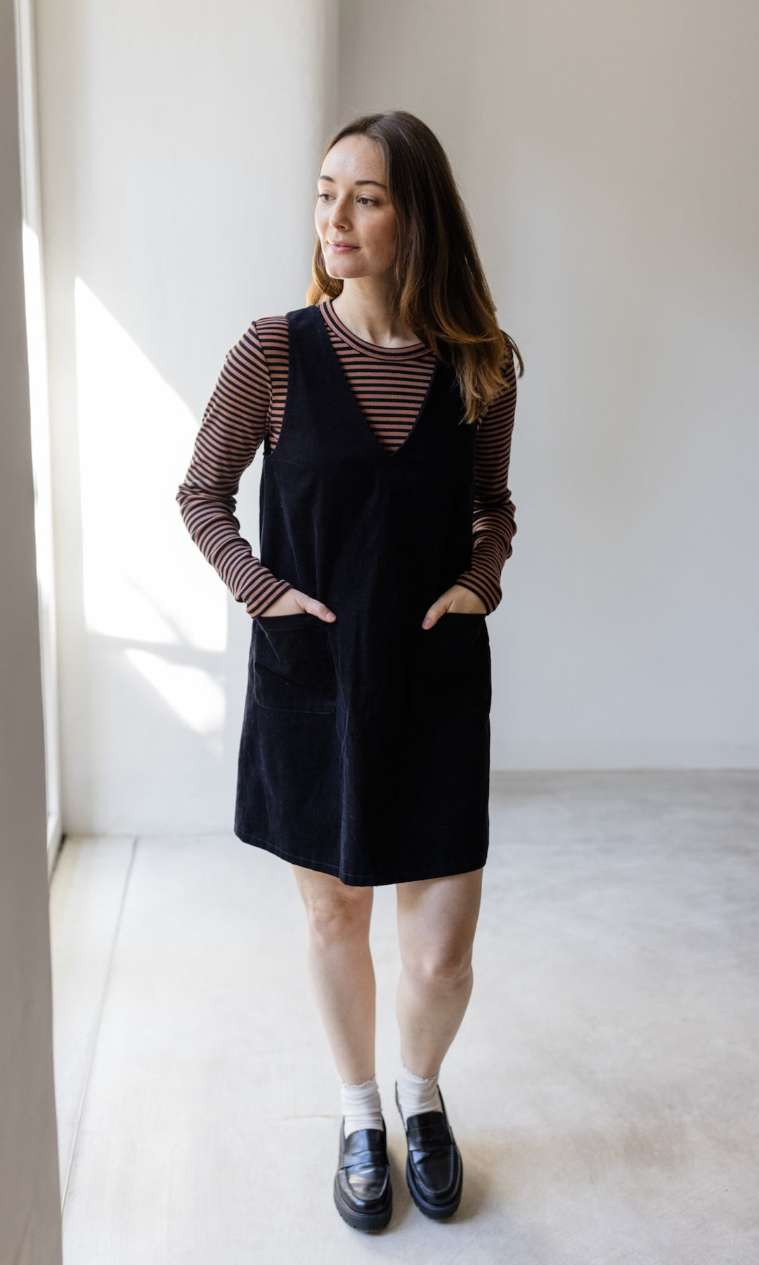 Minikleid Audrey aus Cord