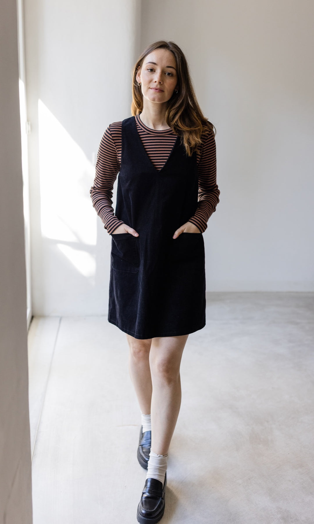 Minikleid Audrey aus Cord