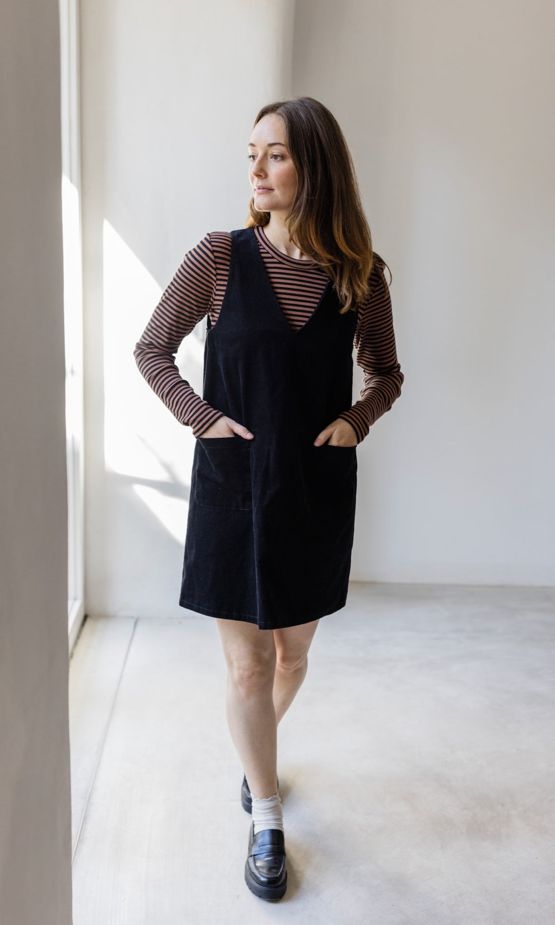 Minikleid Audrey aus Cord