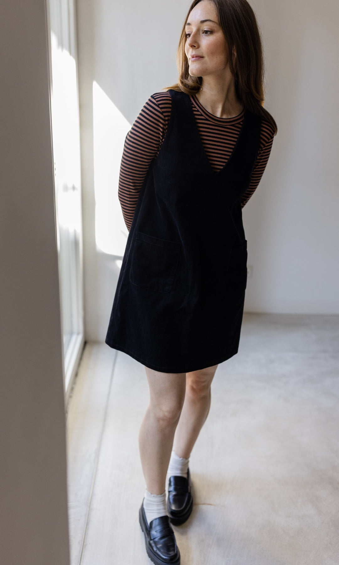 Minikleid Audrey aus Cord