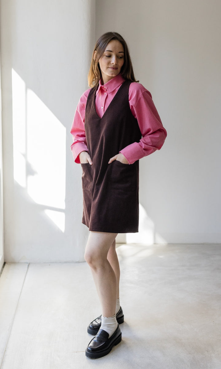 Cropped Oversized Hemd