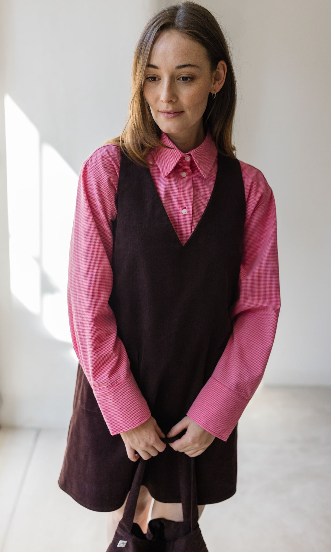 Cropped Oversized Hemd