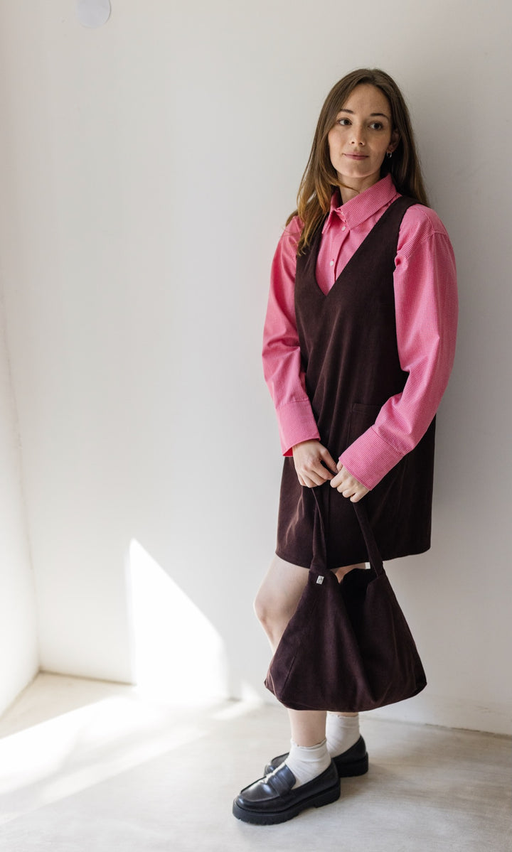 Cropped Oversized Hemd