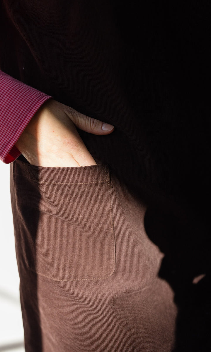 Minikleid aus Cord Audrey