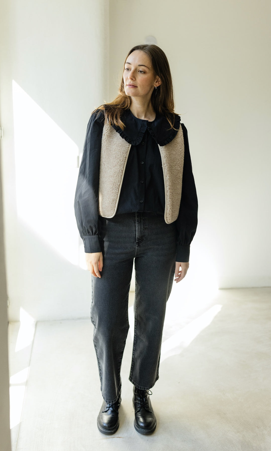Jeans French Fit Black