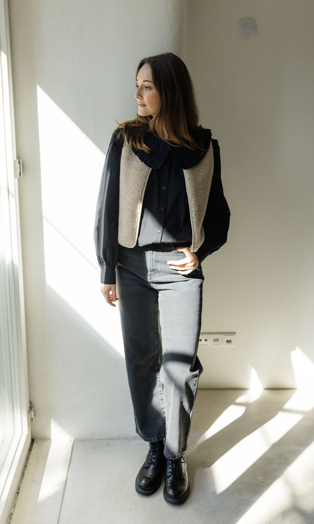 Jeans French Fit Black