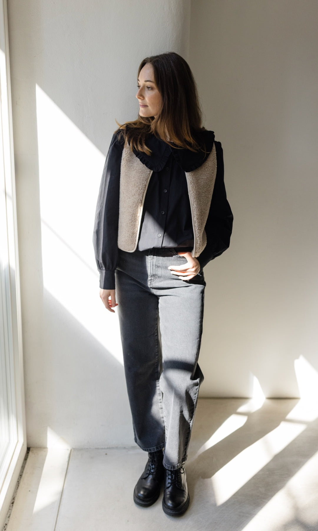 Jeans French Fit Black