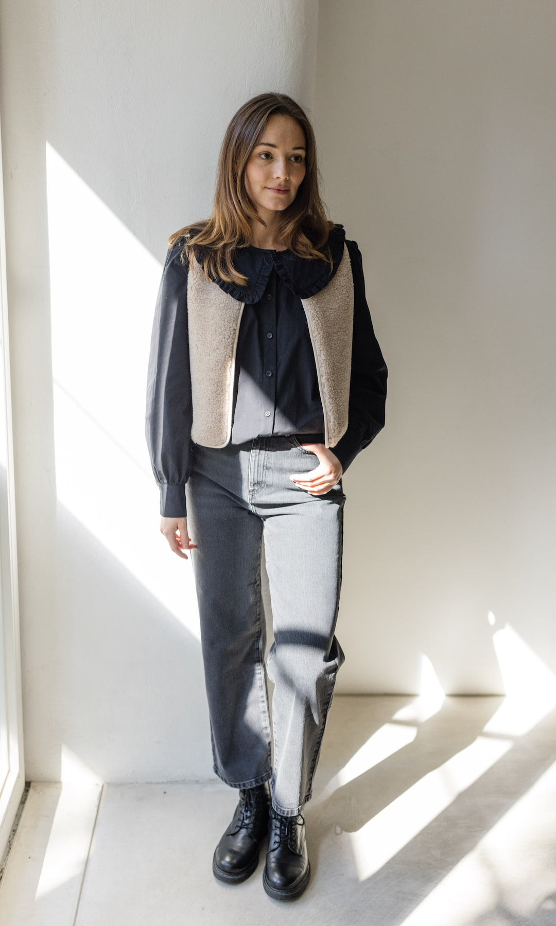 Jeans French Fit Black