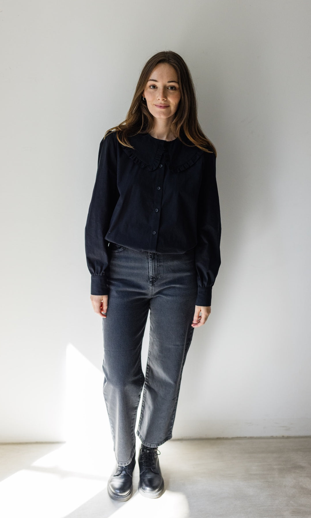 Jeans French Fit Black