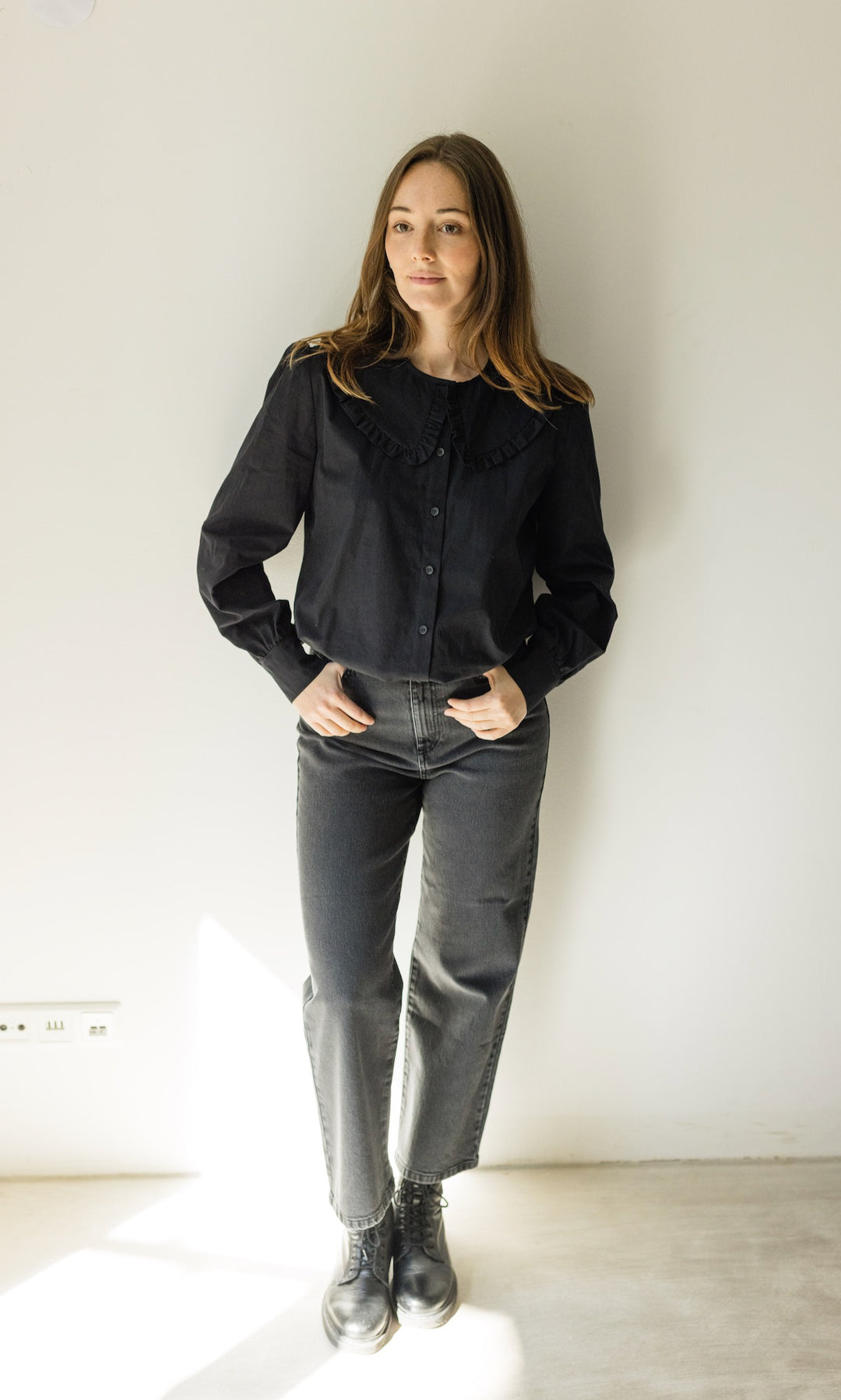 Jeans French Fit Black