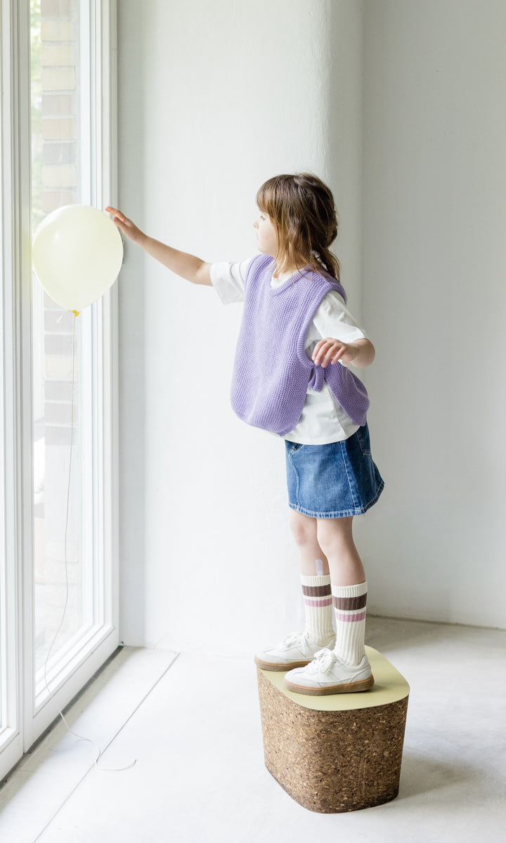 Kinder Pullunder Flieder