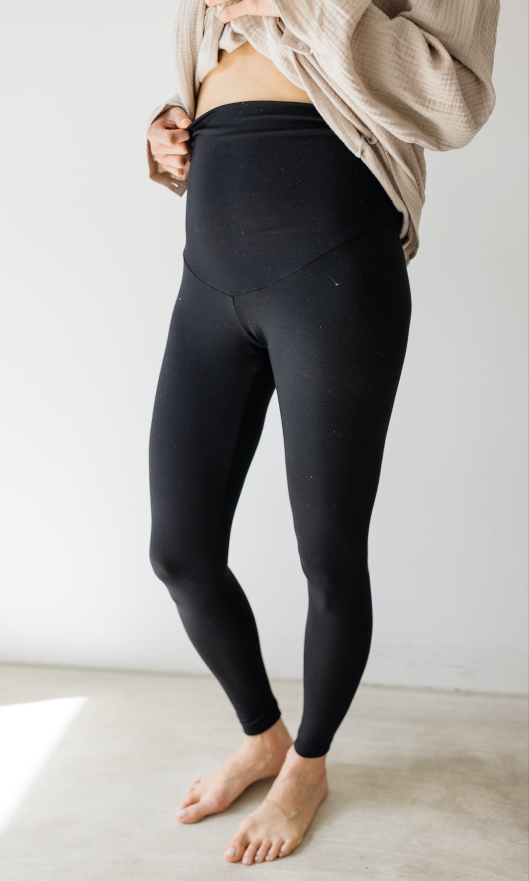 Umstandsleggings aus Lyocell