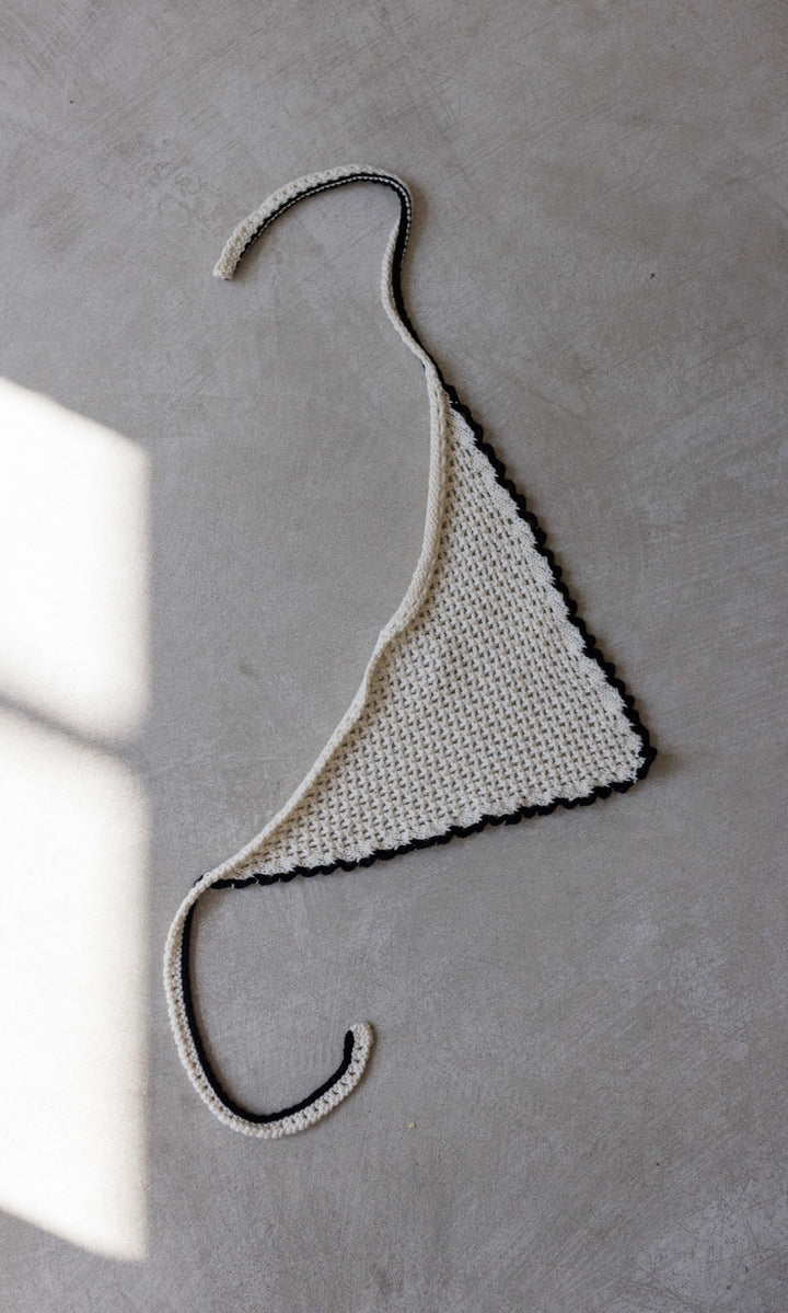Gestricktes Kopftuch
