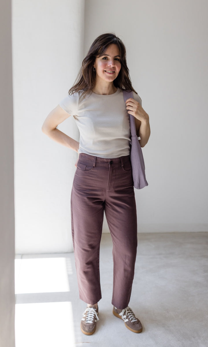 Cropped Rib Top