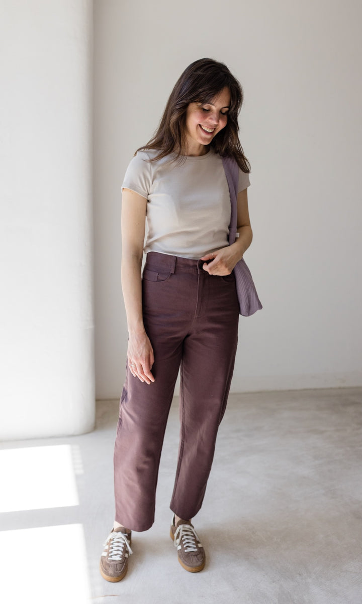 Cropped Rib Top