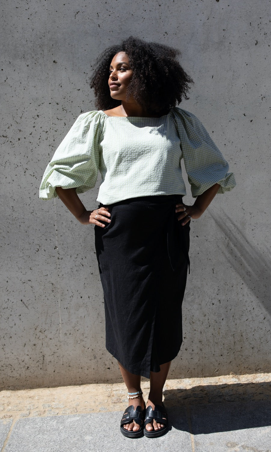 Bluse Hannah - abricot coco