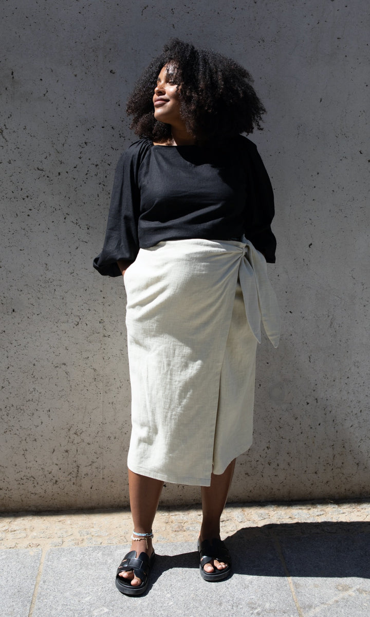 Leinenbluse Hannah